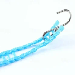 3-10m Windproof Clothesline Camping Clothesline Durable Travel Clothes Line Rope Portable Clothes Drying Line Heavy Duty Laundry Line Length Adjustable Non-slip Clothing Line Outdoor Indoor