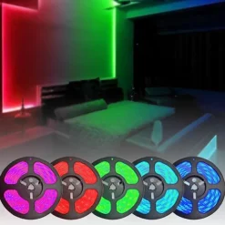 15M 3x5M WIFI Smart LED Light Strips Kit Waterproof RGB Tiktok Lights 450 LEDs 5050 Phone Controlled LED Strip KitTimer LED Tape LightWorks with Android iOS and Google Home