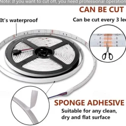 15M 3x5M WIFI Smart LED Light Strips Kit Waterproof RGB Tiktok Lights 450 LEDs 5050 Phone Controlled LED Strip KitTimer LED Tape LightWorks with Android iOS and Google Home