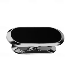 Magnetic Car Phone Holder Mount Easily Install 360° Rotation Magnetic Type Dashboard Mini Strip Shape Stand Compatible with All Smartphones