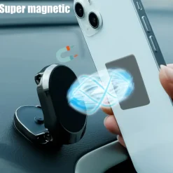 Magnetic Car Phone Holder Magnet Smartphone Mobile Stand Cell GPS Support For iPhone 13 12 XR Xiaomi Mi Huawei Samsung LG