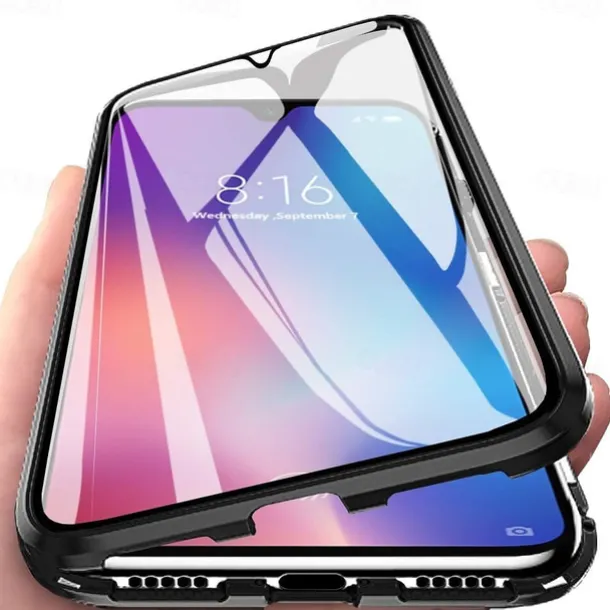 Magnetic Case For Huawei P40 Pro P30 Pro P20 Pro Mate 20 Pro 360 Protection Anti-Explosion Double Sided Tempered Glass Phone Case for Huawei P Smart Z