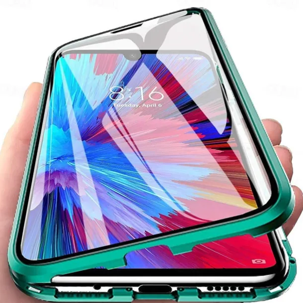 Magnetic Case For Huawei P40 Pro P30 Pro P20 Pro Mate 20 Pro 360 Protection Anti-Explosion Double Sided Tempered Glass Phone Case for Huawei P Smart Z