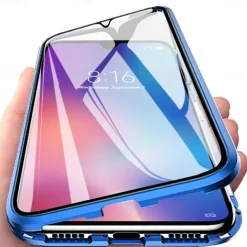 Magnetic Case For Huawei P40 Pro P30 Pro P20 Pro Mate 20 Pro 360 Protection Anti-Explosion Double Sided Tempered Glass Phone Case for Huawei P Smart Z