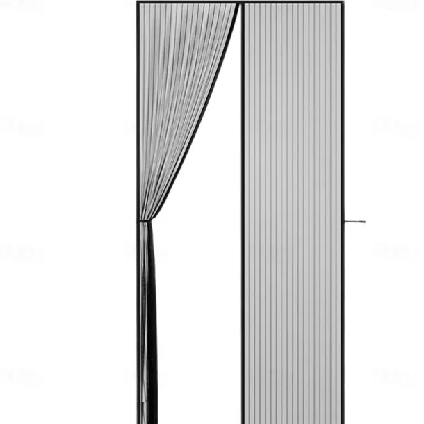 Magnetic Screen Door, Fly Insect Screen Door Magnetic Mesh Retractable Door Curtain, Keeps Mosquitoes Insects Bugs Out for Door