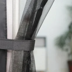 Magnetic Screen Door Portable, Fly Or Bug Screen Magnetic, Doorway For Sliding Door,Garage,Patio,Kitchen,Living,Window Room,Bedroom,Bar,Pet and Kid Easy Entry