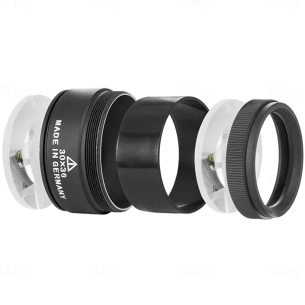 Magnifier Portable Handheld 30 X Reading Inspection 40 mm Metal Adults'