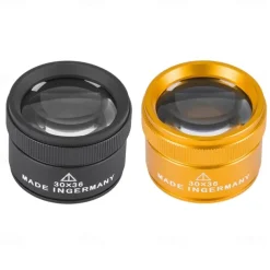 Magnifier Portable Handheld 30 X Reading Inspection 40 mm Metal Adults'