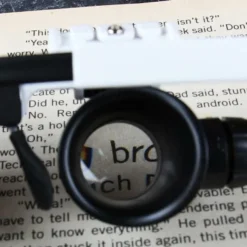 Magnifying Glasses 8X 15X 23X Magnifier LED Headband Glass Eye Magnifying Repair Tool Watchmaking Coin Stamp Currency Book Errors Jewelry Necklace Magnifier Glasses Beading Biology Loupe Microscope