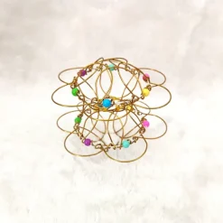 Mandala Decompression Flower Basket & Steel Ring Sensory Toys - Relieve Stress and Anxiety for Kids and Adults - Perfect Halloween and Christmas Gift for Fidgeters, Autistic and ADHD Individuals