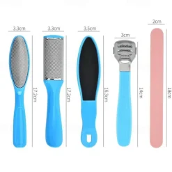 Manicure Set 20 in 1 Stainless Steel Professional Pedicure Kit Nail Scissors Grooming Kit with Black Leather Travel Case