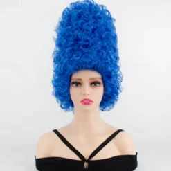 Marge Simpson Wig - Blue Beehive Wig Marge Simpsons Cosplay Costume