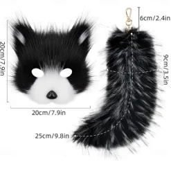 Mask and Tail Set Cosplay for Women 10