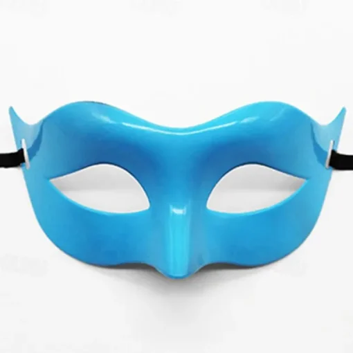Masquerade Ball Mask Man Half Face Mask Halloween Party Zoro Ball Show Performance Flat Mask