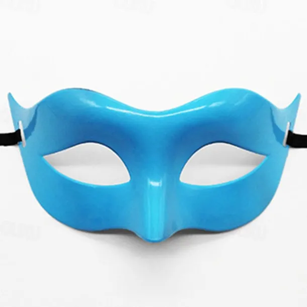 Masquerade Ball Mask Man Half Face Mask Halloween Party Zoro Ball Show Performance Flat Mask