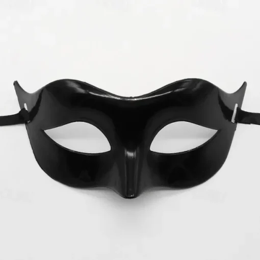Masquerade Ball Mask Man Half Face Mask Halloween Party Zoro Ball Show Performance Flat Mask
