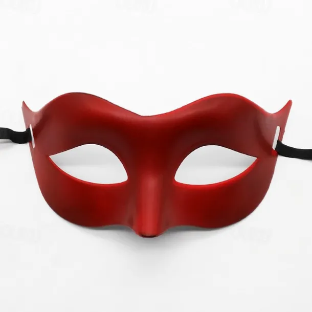 Masquerade Ball Mask Man Half Face Mask Halloween Party Zoro Ball Show Performance Flat Mask