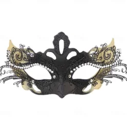 Masquerade Masks Metal Venetian Mardi Gras Party Evening Prom Costume Mask
