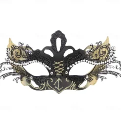 Masquerade Masks Metal Venetian Mardi Gras Party Evening Prom Costume Mask