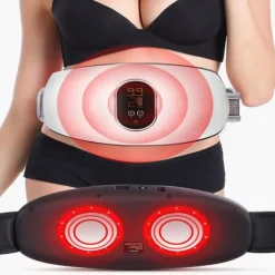 Massage Belt Fitness Vibration Fitness Massager Household Machine Kneading Instrument Fat Remove Shaker Abdominal Muscle Trainer