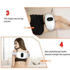 Massage Belt Fitness Vibration Fitness Massager Household Machine Kneading Instrument Fat Remove Shaker Abdominal Muscle Trainer