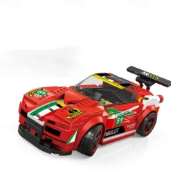 Matchbox Car Building Blocks Race Car compatible PP+ABS ing Parent-Child Interaction Vehicle All Toy Gift