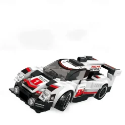 Matchbox Car Building Blocks Race Car compatible PP+ABS ing Parent-Child Interaction Vehicle All Toy Gift