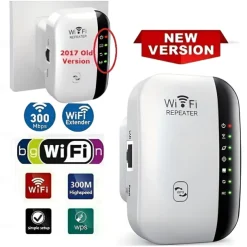 300Mbps WiFi Repeater WiFi Extender Amplifier WiFi Booster Wi Fi Signal 802.11N Long Range Wireless Wi-Fi Repeater Access Point