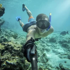 MD - 720 Handheld Metal Detector - Portable Treasure Hunting Rod with Waterproof to 3 Meters, LED & Vibration