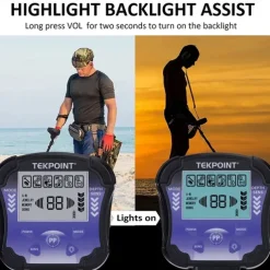 MD8010 Profession Underground Metal Detector Depth Pinpoint Detector High Sensitivity Metal Hunter Gold Digger Treasure Hunter