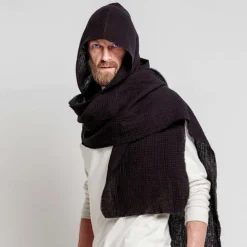 Medieval Renaissance Cape Cosplay Costume Viking Fancy Dress Men's Women's Unisex Viking Fantasy Masquerade Casual Daily Renaissance Fair Adults' Scarf