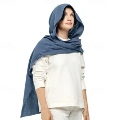 Medieval Renaissance Cape Cosplay Costume Viking Fancy Dress Men's Women's Unisex Viking Fantasy Masquerade Casual Daily Renaissance Fair Adults' Scarf