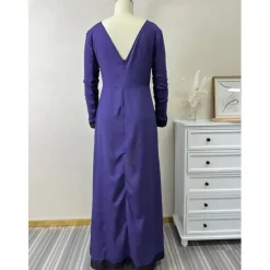 Medieval 18th Century Vintage Dress Maxi Dress Tunic Dress Viking Outlander Ranger Fancy Dress Women's Celtic Viking Halloween Masquerade Party & Evening LARP Ren Faire Adults' Dress All Seasons