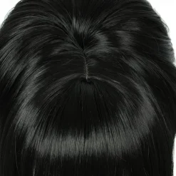 Medieval Wig Cosplay Wig Wavy Middle Part Wig As Shown Synthetic Hair for Women Black Halloween Wigs