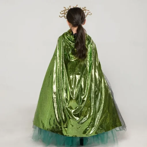 Medusa Halloween Dress Cosplay Costume Tutu Cosplay Kid's Girls' Carnival Masquerade Performance Party Halloween Easy Halloween Costumes Dress Up