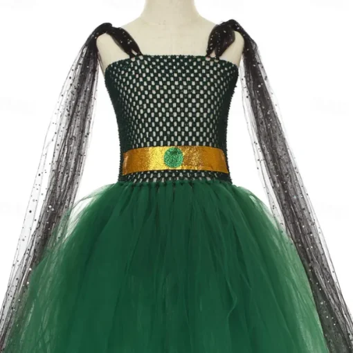 Medusa Halloween Dress Cosplay Costume Tutu Cosplay Kid's Girls' Carnival Masquerade Performance Party Halloween Easy Halloween Costumes Dress Up