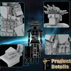 Mega Maid Spaceballs Creative Building Kit for AdultKids Desktop Building Set Toy Christmas Bithday Gift(362PCS)