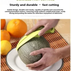 Melon Knife, Cantaloupe Melon Cutter, Fruit Knife Cutter