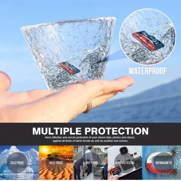 Memory Card Class 10 High Speed 128GB 64GB 32GB 16GB SD U3 TF Memory Card Flash Micro Tf SD Card Storage Expansion SD Adapter for Smart Phone DVR