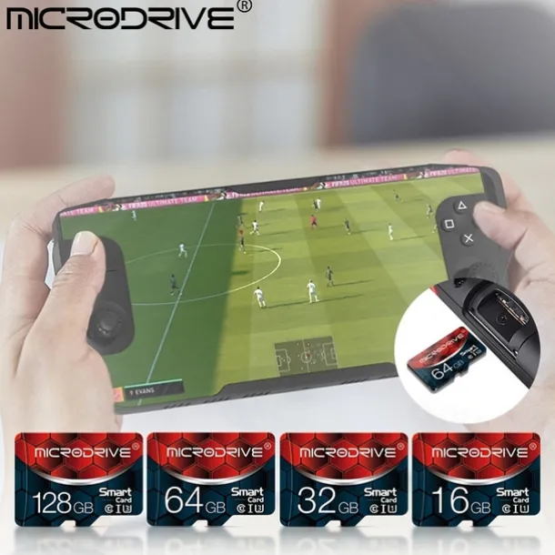 Memory Card Class 10 High Speed 128GB 64GB 32GB 16GB SD U3 TF Memory Card Flash Micro Tf SD Card Storage Expansion SD Adapter for Smart Phone DVR