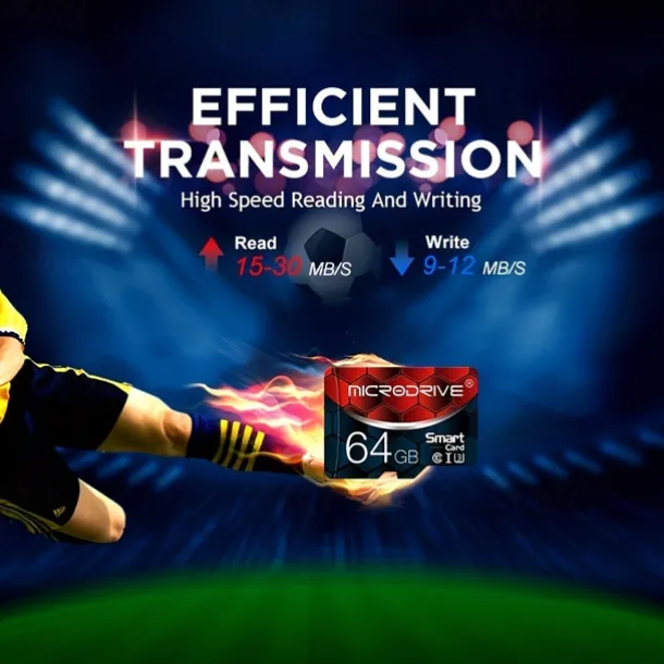 Memory Card Class 10 High Speed 128GB 64GB 32GB 16GB SD U3 TF Memory Card Flash Micro Tf SD Card Storage Expansion SD Adapter for Smart Phone DVR