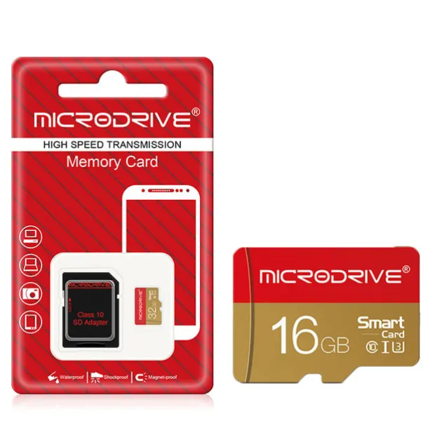Memory Card 32GB 64GB 128GB 256GB U3 Mini SD Card Class 10 TF Flash Card Micro Tf SD Cards Memory Card For Mobile Phone PC Earphone Speaker HD Camera PSP SD Adapter