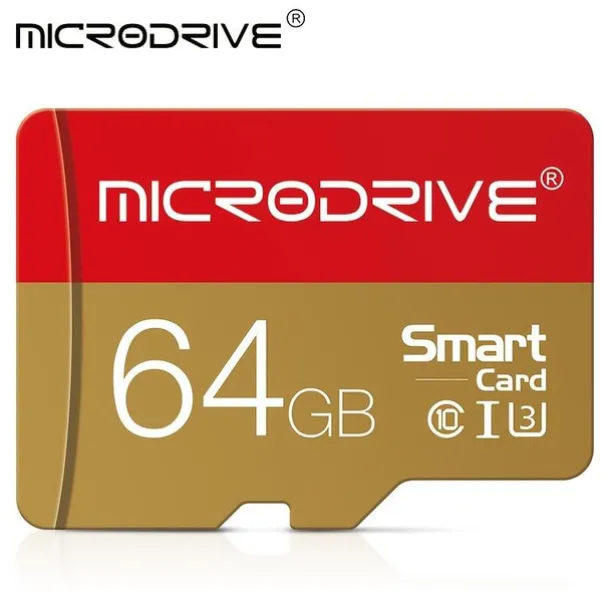 Memory Card 32GB 64GB 128GB 256GB U3 Mini SD Card Class 10 TF Flash Card Micro Tf SD Cards Memory Card For Mobile Phone PC Earphone Speaker HD Camera PSP SD Adapter