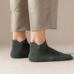 Men 1 Pair Socks No Show & Liner Socks Black White Color Solid Color Plain School Formal Outdoor Thin Summer Spring Fall Daily Casual