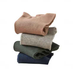 Men 1 Pair Socks No Show & Liner Socks Black White Color Solid Color Plain School Formal Outdoor Thin Summer Spring Fall Daily Casual