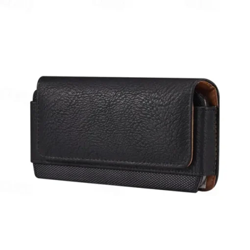 Men Genuine Leather Waist Pack Thick Cowhide Waist Bags Functional Leather Shoulder Bag Mini Travel Chest Bag Phone Pack