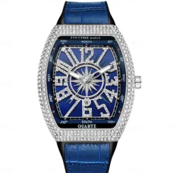 Men Quartz Watch Creative Outdoor Fashion Wristwatch Calendar Waterproof Decoration Leather Watch