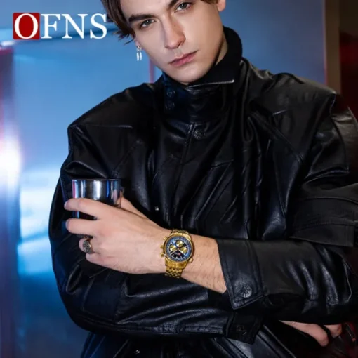 Men Quartz Watch Outdoor Sports Fashion Casual Luminous Calendar Waterproof Decoration Steel Watch