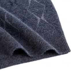 Men Sweater Vest Knit Geometric V Neck Smart Casual Formal Vacation Clothing Apparel Spring Autumn Wine Dark Green S M L