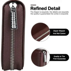 Men Women Credit Card HolderRFID Blocking Wallet 36 Card Slots Zipper Purse Long Clutch large Capacity Purse Wallet Phone Bag